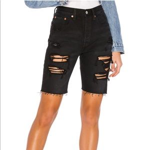 Black Distressed Jean Shorts | Poshmark